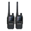 2PCS/Pack Baofeng UV-5R Mini Dual Band Dual PTT Walkie Talkie 5RMINI Air Band Rx 5W Compact  VOX FM Amateur Radio Type-C Charge