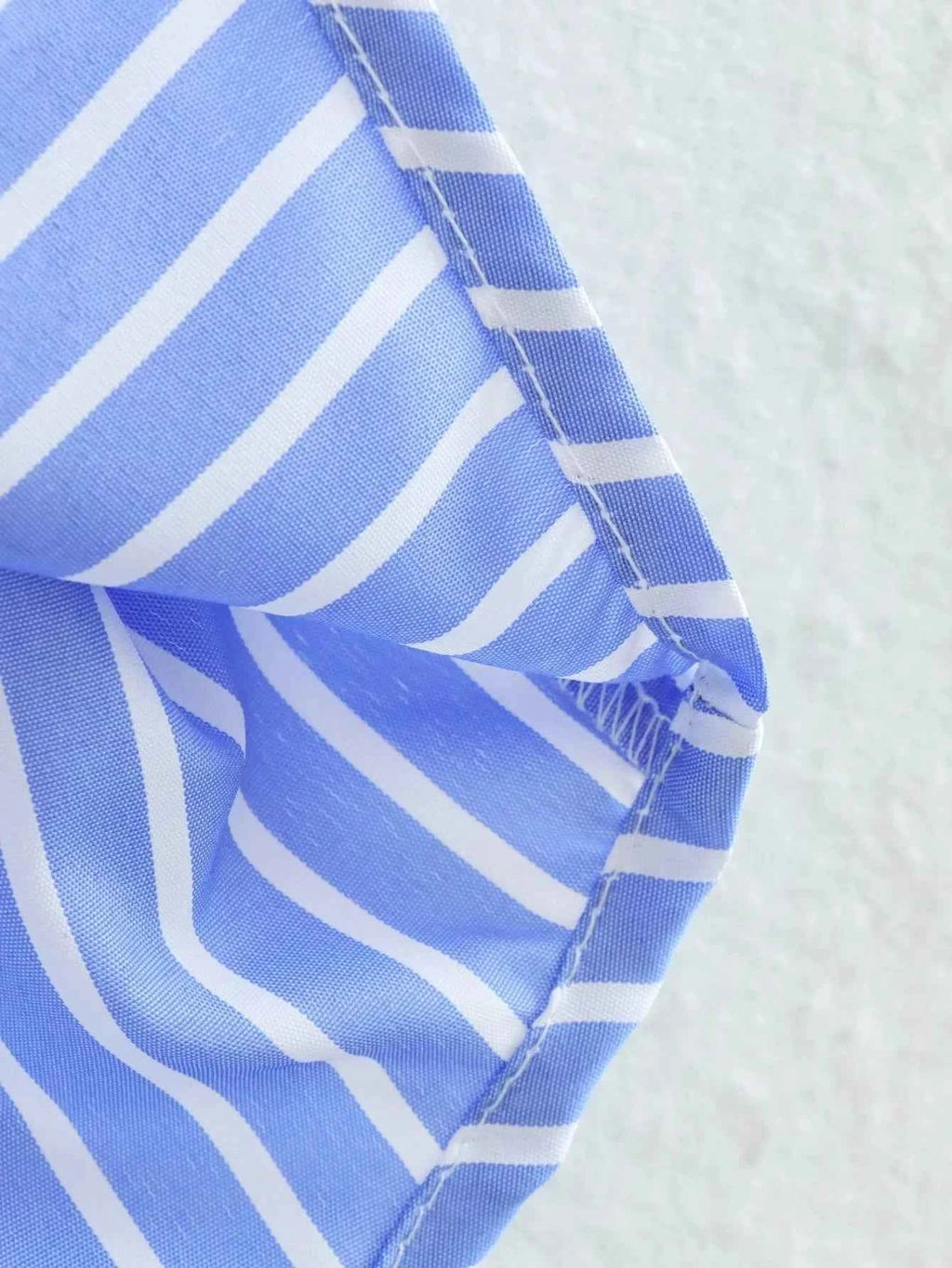 Women 2025 Pocket Stripe Printed Shirt Fashion Single Breasted Vintage Long Sleeve Spring Autumn Causal Elegant Loose Tops