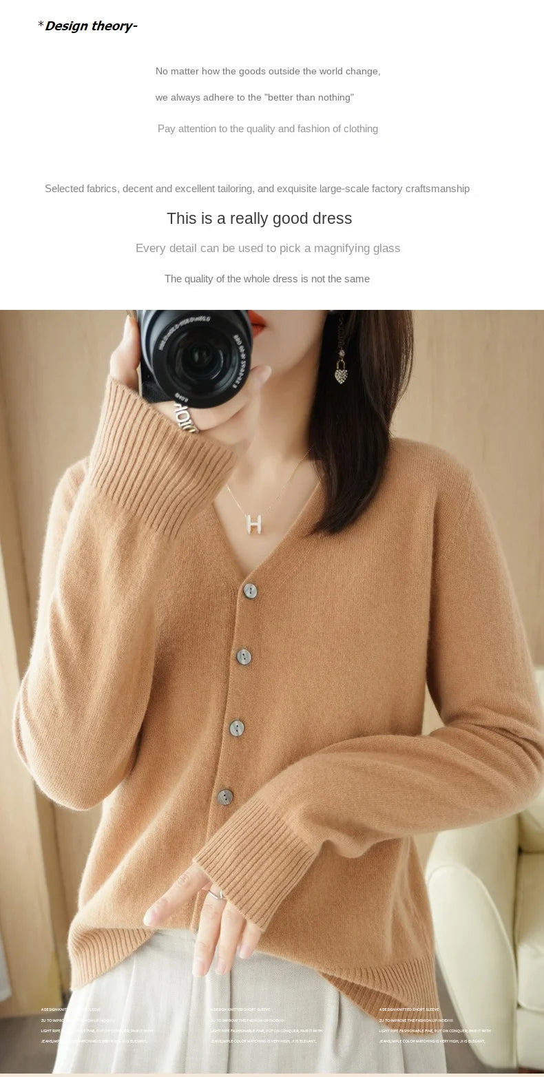 Women Cardigans 2025 Autumn Winter Single Breasted Knitwears Long Sleeve Warm Knit Cardigan Korean Fashion Spring casual Sweater
