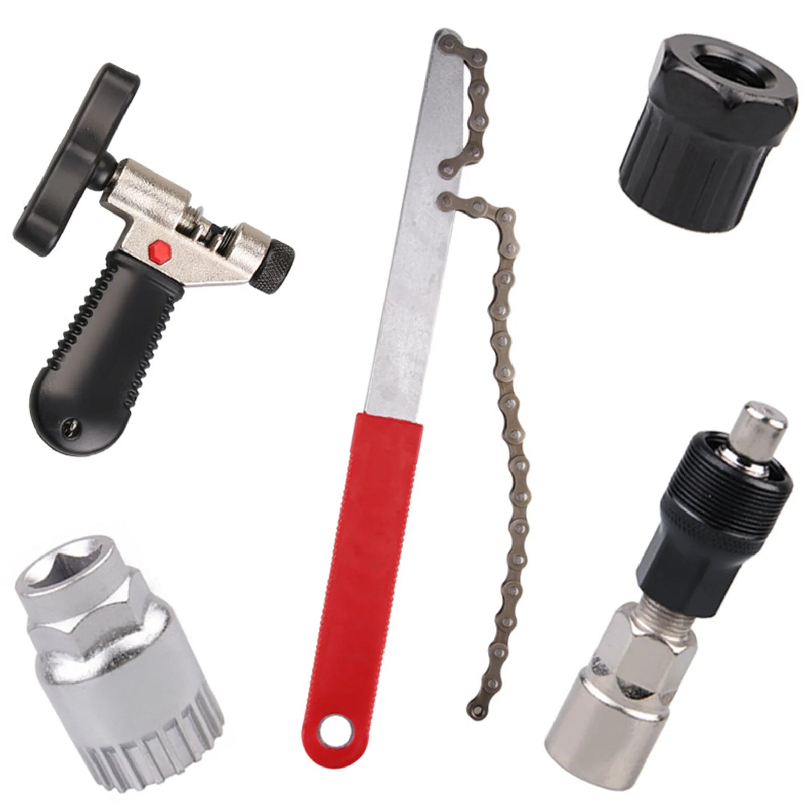 Bicycle Repair Tools Repair Center Axle Flywheel Removal Tools Chain Remover Repair Tools Accessories