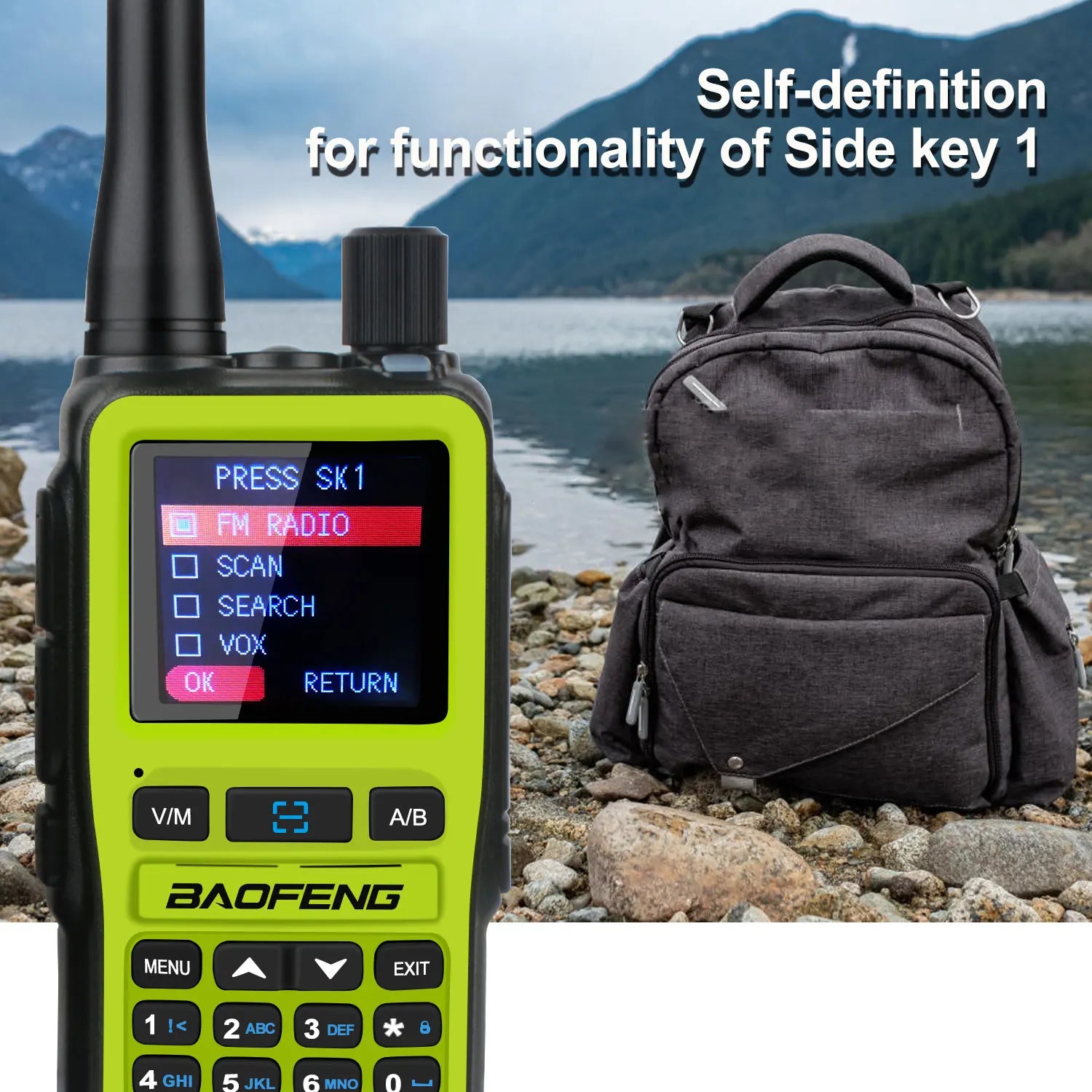 2PCS/Pack Baofeng UV-5R Mini Dual Band Dual PTT Walkie Talkie 5RMINI Air Band Rx 5W Compact  VOX FM Amateur Radio Type-C Charge