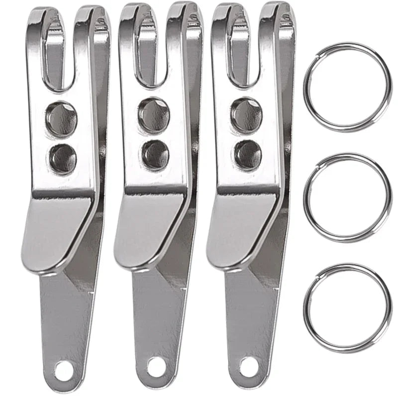 5/1Pcs Mini Zinc Alloy Ring Carabiner EDC Bag Suspension Clip with Key Outdoor Quicklink Tool Keychain Camping Accessories