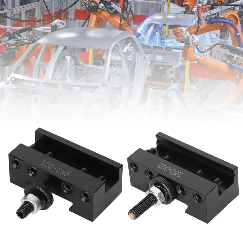 250‑001 Quick Changing Tool Post Quick Changing Tool Post CNC Turning HighCarbon Steel  Lathe Tool Holder Tool Holder