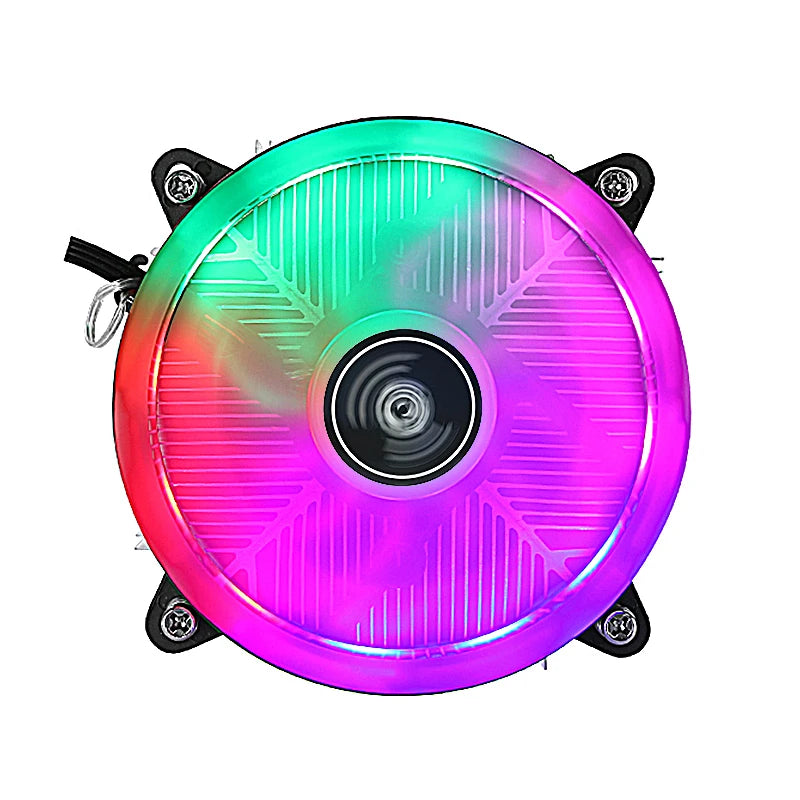 PC Efficient Copper Core/Aluminum Core Processor Cooler Cpu Fan Mute 3pin4pin PWM Air-cooled Install LGA1150 1151 1155 1156 1200