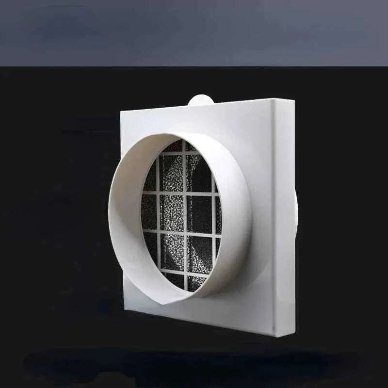 duct air filter inline ducting box ventilation for PVC pipe PE pipe Aluminum foil tube Inlet pre filter Deworming and Deashing