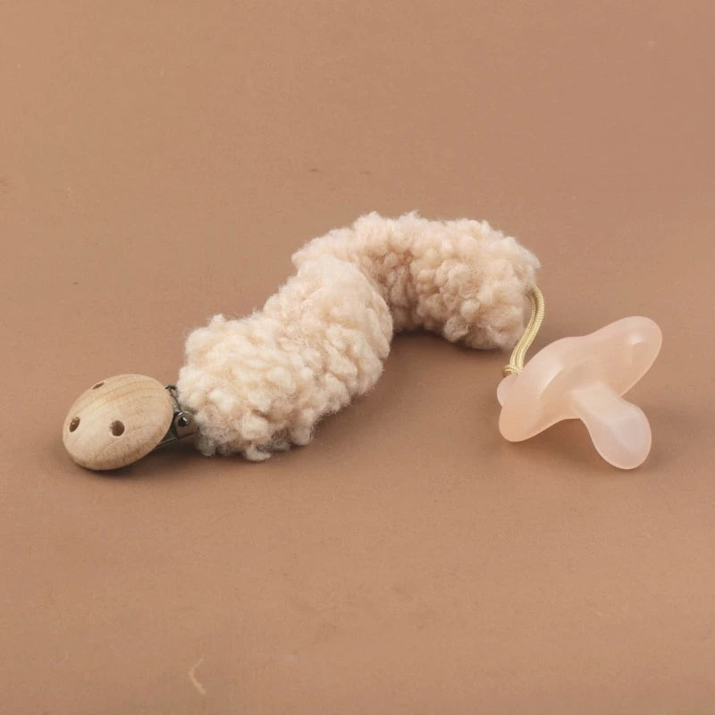 Baby Pacifier Clip Chain Comfortable Dummy Soother Holder Strap Newborn Chewable Pendant Accessory Ornament Decor