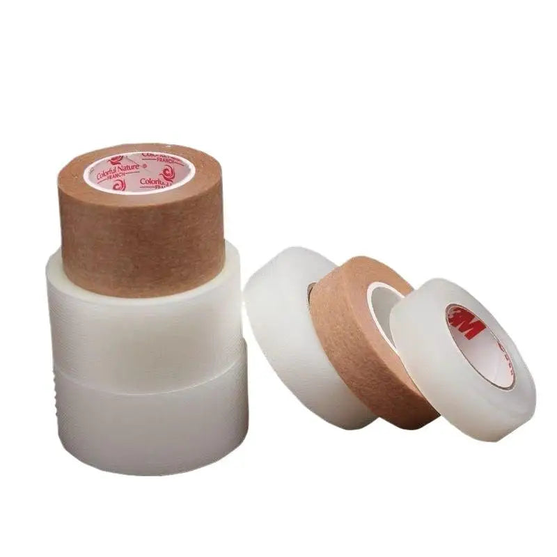 New PE/Non-woven Fabric Facial Tape Breathable Professional Cosplay Makeup Tape Transparent Lift  Double Eyelid Tape Makeup