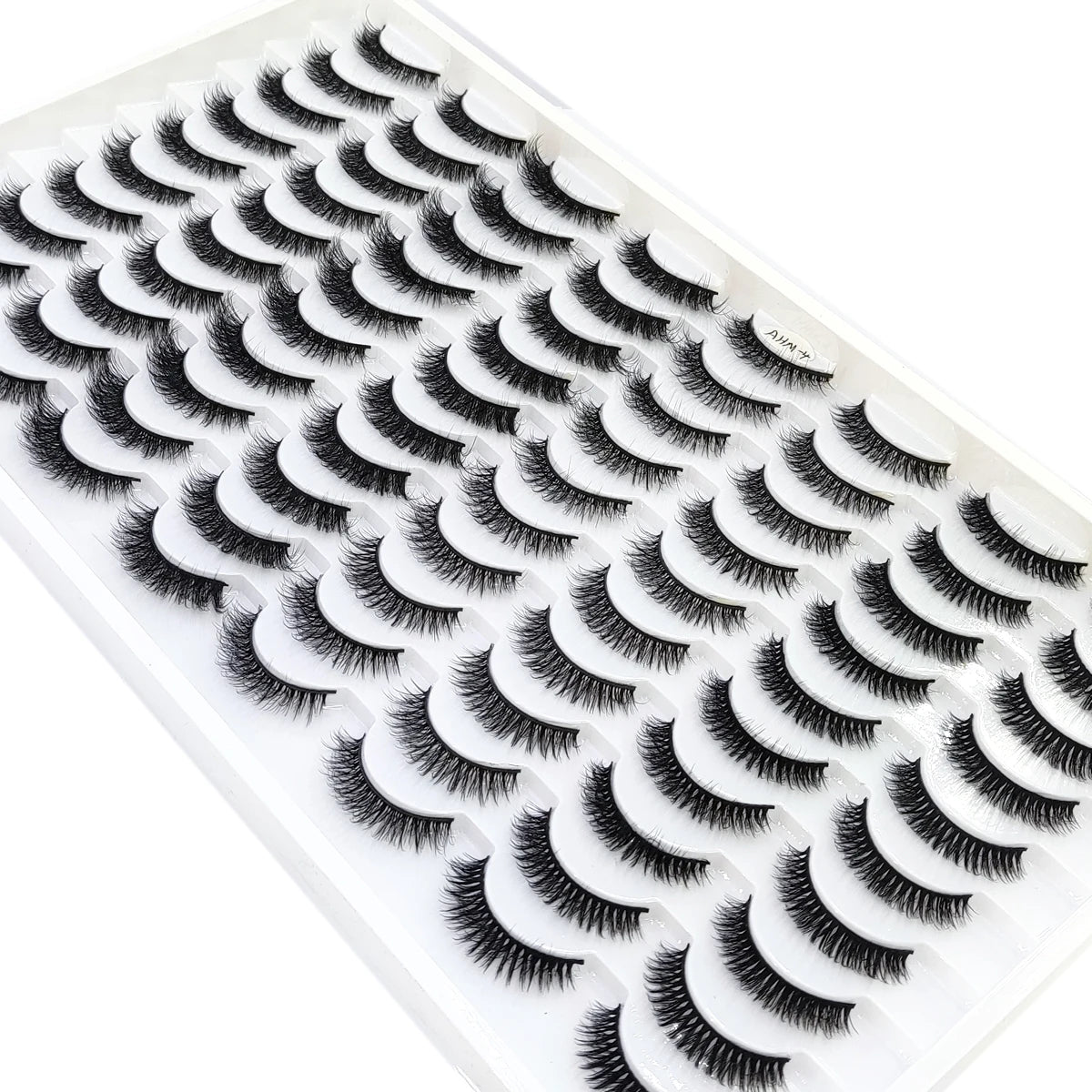 HBZGTLAD 30/40 pairs of natural long 3D artificial mink false eyelashes false eyelashes makeup set mink eyelashes extended eyela