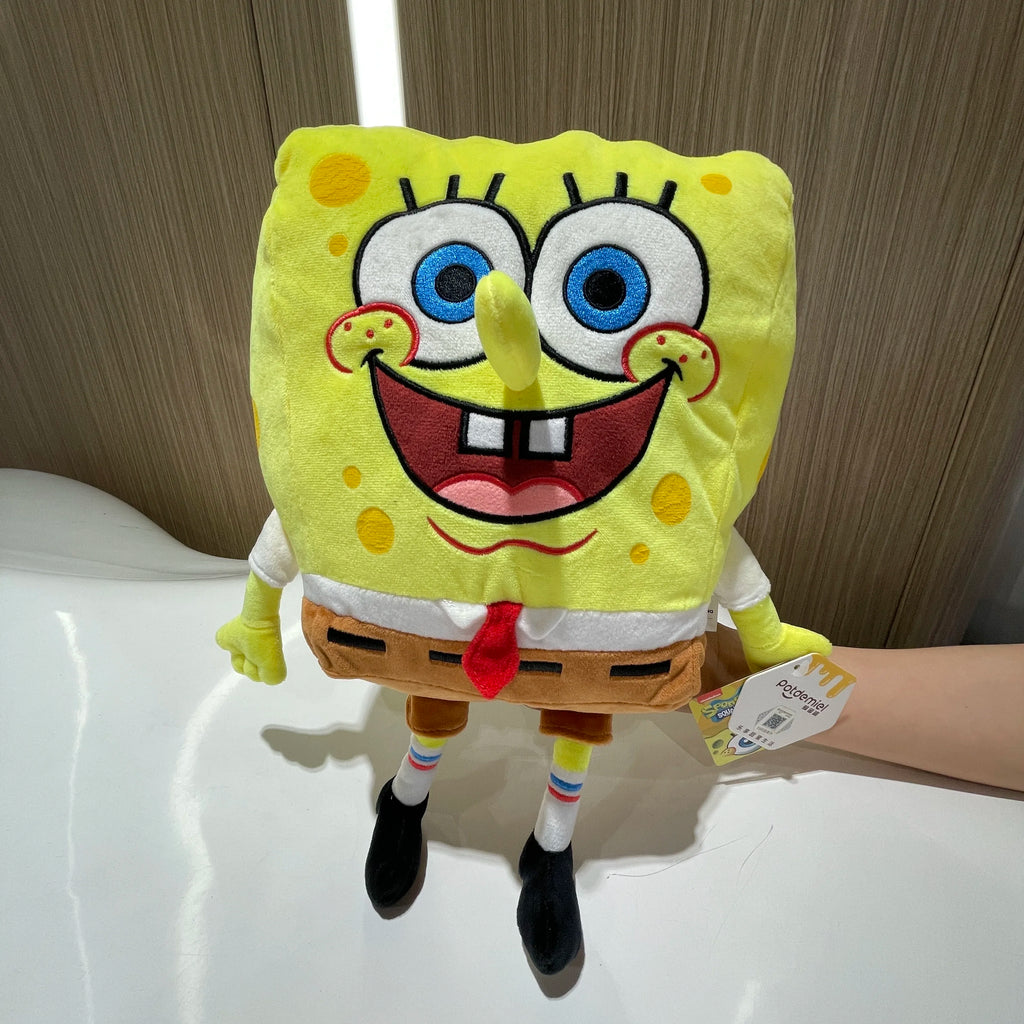 Genuine Anime Spongebob Squarepants Patrick Star Squidward Eugene H. Krabs Gary Kawaii Cartoon Stuffed Plush Toys Birthday Gift