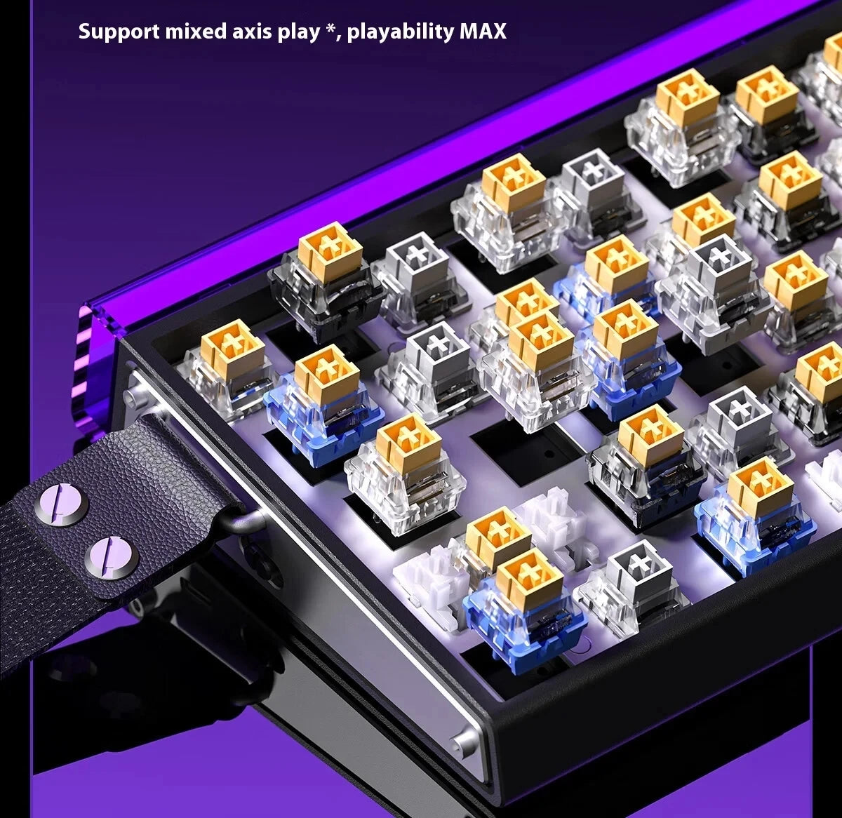 AULA HERO68 HE Magnetic Switch Wired Gaming Keyboard Rapid Trigger 8K Return Esports Gamer Keyboard RGB Wired Gaming Keyboard