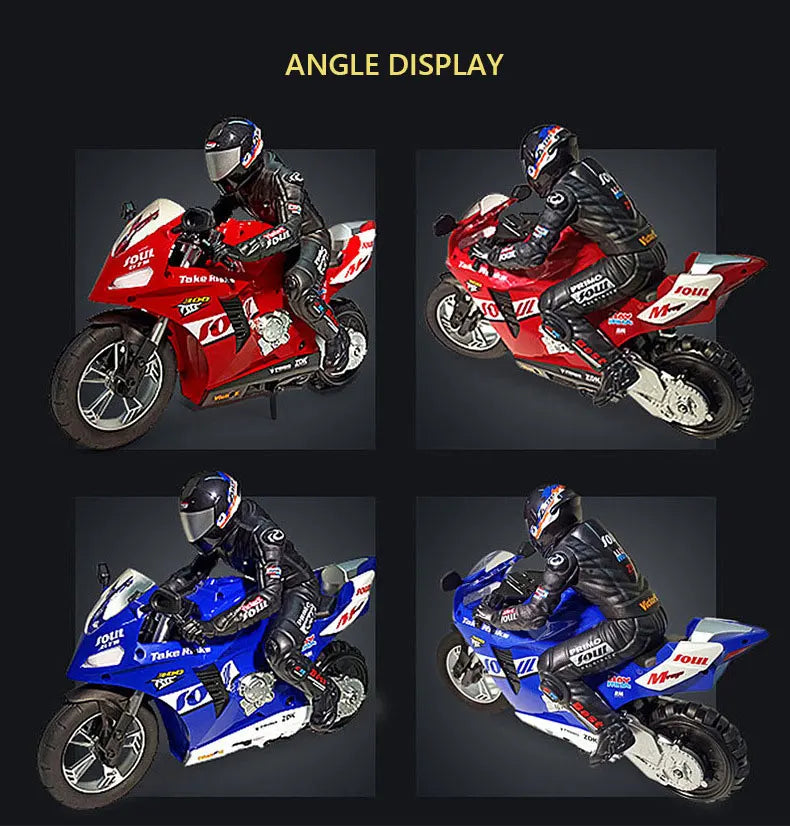 RC Motorcycles 1:6 1:10 Electric Motor RC Cars High Speed 4CH Remote Control Racing Motorcycle Drift Car Kids Xmas Festival Gift