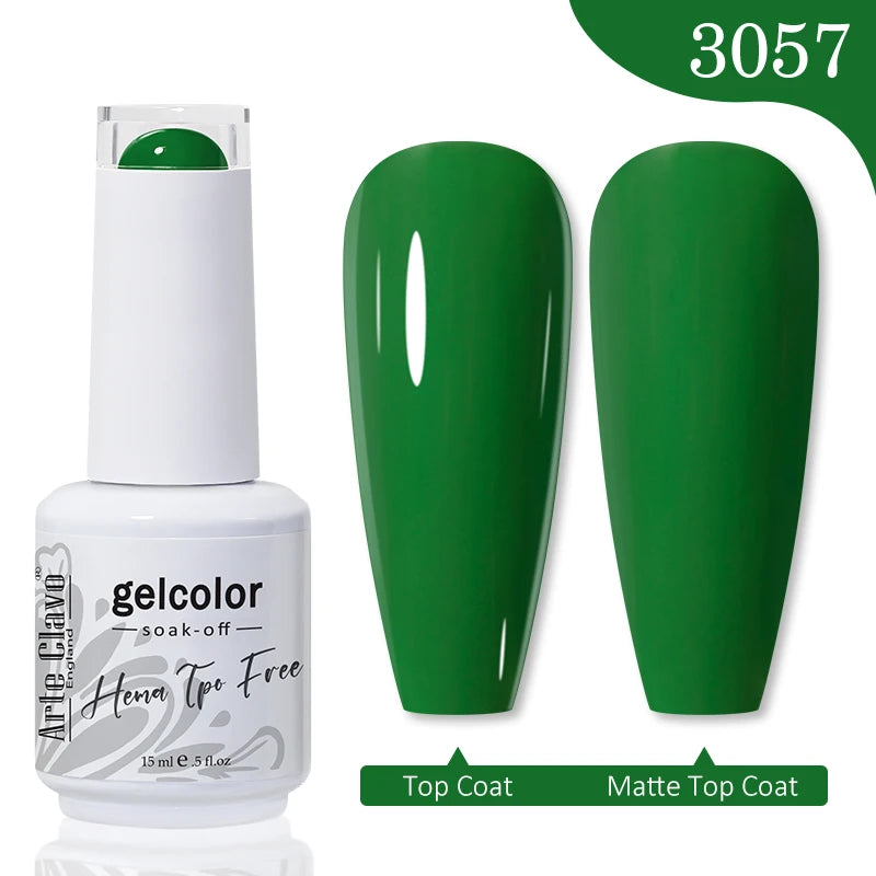 Arte Clavo TPO HEMA FREE Top Quality Discount Price 131 Colors Nail Gel Polish New Formula Nail Gel 15ml Bottle UV Gel Varnish