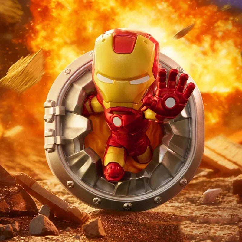 POP MART MARVEL Across The Infinite Series Original Blind Box Surprise Mystery Box Guess Bag Toys Doll Cute Desktop Ornaments
