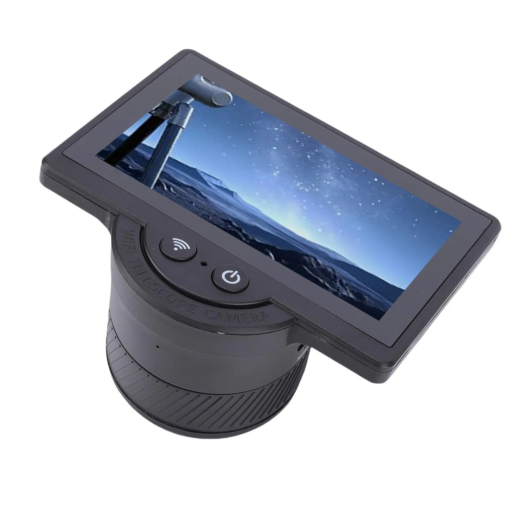 4.3 Inch Screen Digital Telescope Eyepiece Camera WiFi Electronic Eyepiece Camera Recording Via App for 26mm to 47mm Telescopes