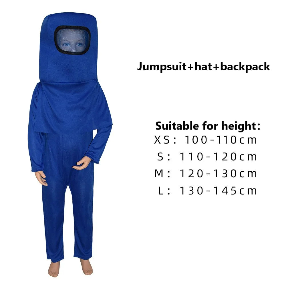 Kids Day Birthday Party Game Space Kill Cosplay Costume Bodysuit Halloween Astronaut Children's Jumpsuit Carnival Costumes