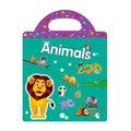Kids Reusable Sticker Book Multiple Scenarios Cartoon DIY Puzzle Educational Cognition Learning Toys for Child Age 2-4 Gift