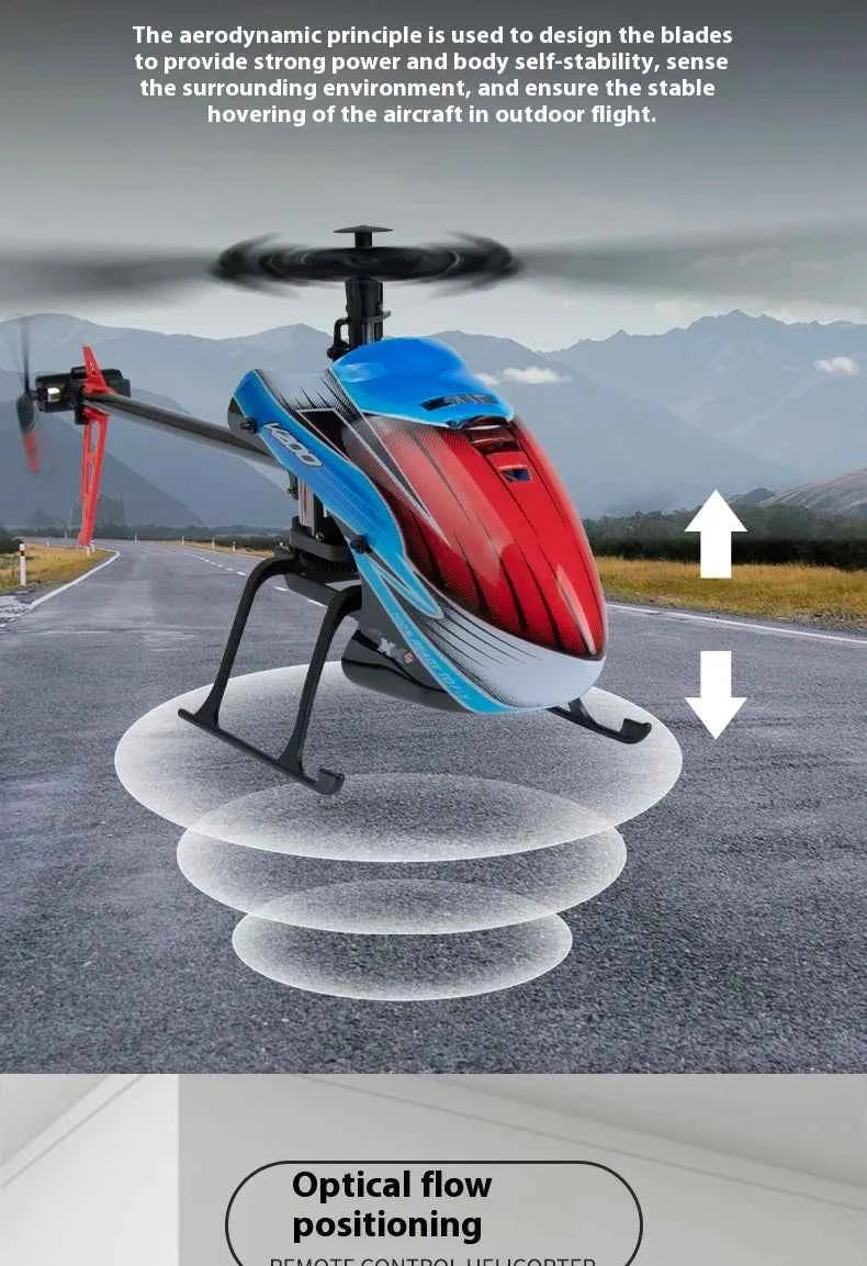 WLtoys RC Helicopters K200 2.4Ghz 4CH 6-Aixs Gyroscope Fixed Height Single Blade Propellor Gyro Mini RC Toys For Kids Gift