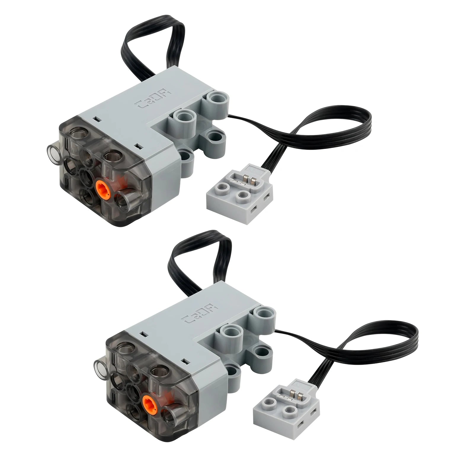 CaDA Technical Motor Parts Upgrade M/L Servo Motor Building Blocks Car Model Power Mechanical Compatible with Legoeds DIY Toys
