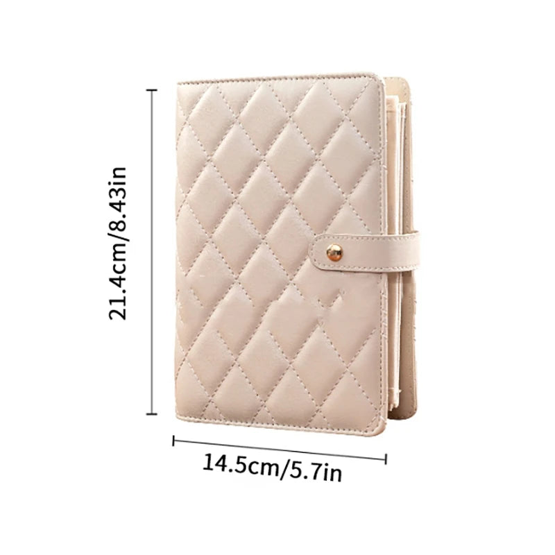 Waffle Pattern Jewelry Organizer PU Leather Anti Tarnish Storage Pouch with Multiple Compartments for Travel