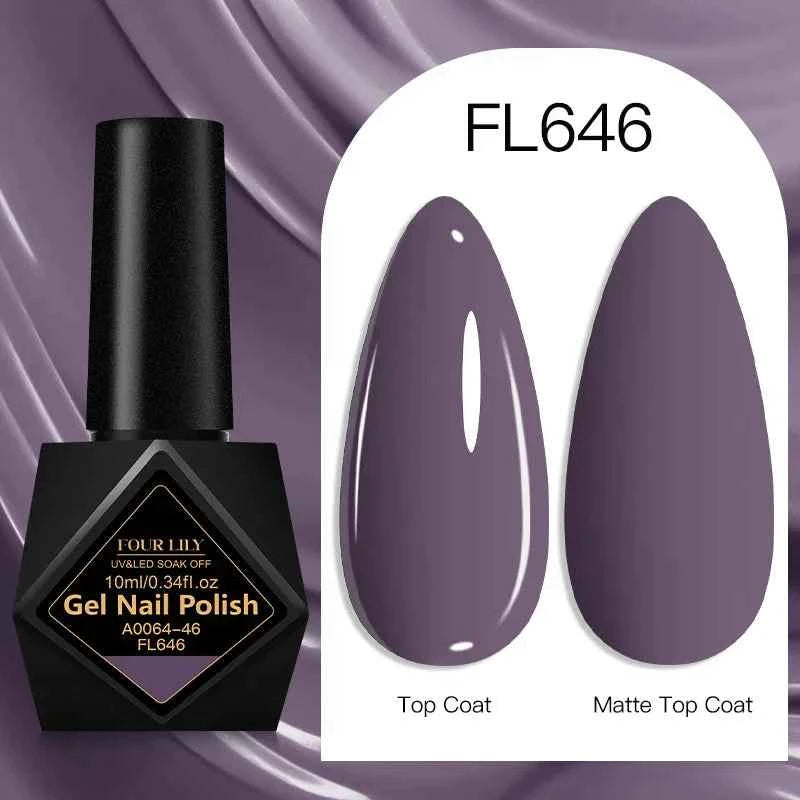 10ml Gel Nail Polish 162 Colors Nail Supplies Vernis Semi Permanent Nail Art Manicure Soak Off LED UV Gel Nail Varnishes Summer
