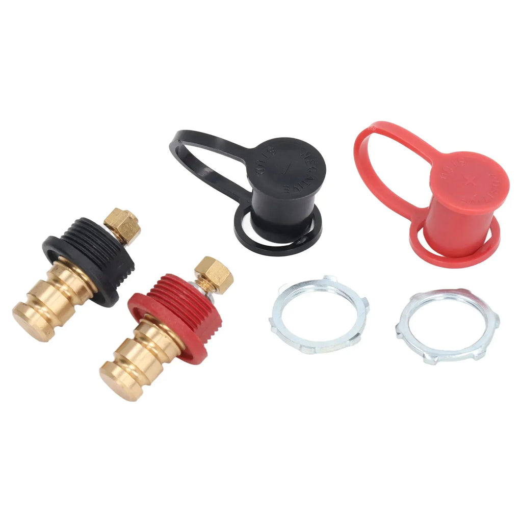 Battery  Post Kit 20mm Stud  Car RV Truck Charging Pile Jumper Terminal Black Red Battery  Terminal