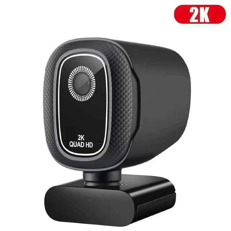 Webcam 4k Streaming Web Camera 1080p 30fps Usb Camera Free Screen Rotation With Dual Ai Noise-cancelling Mic For Tiktok/youtube