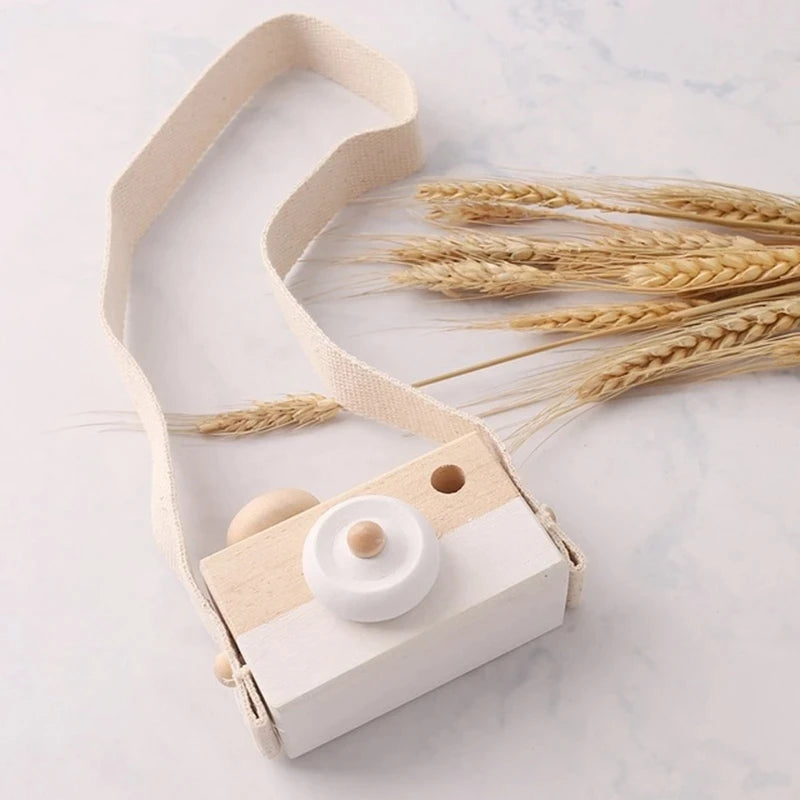 Baby Wood Colorful Camera Kaleidoscope Toys for Children Rainbow Wooden Toys for Children Kids Learning Early Educational Game