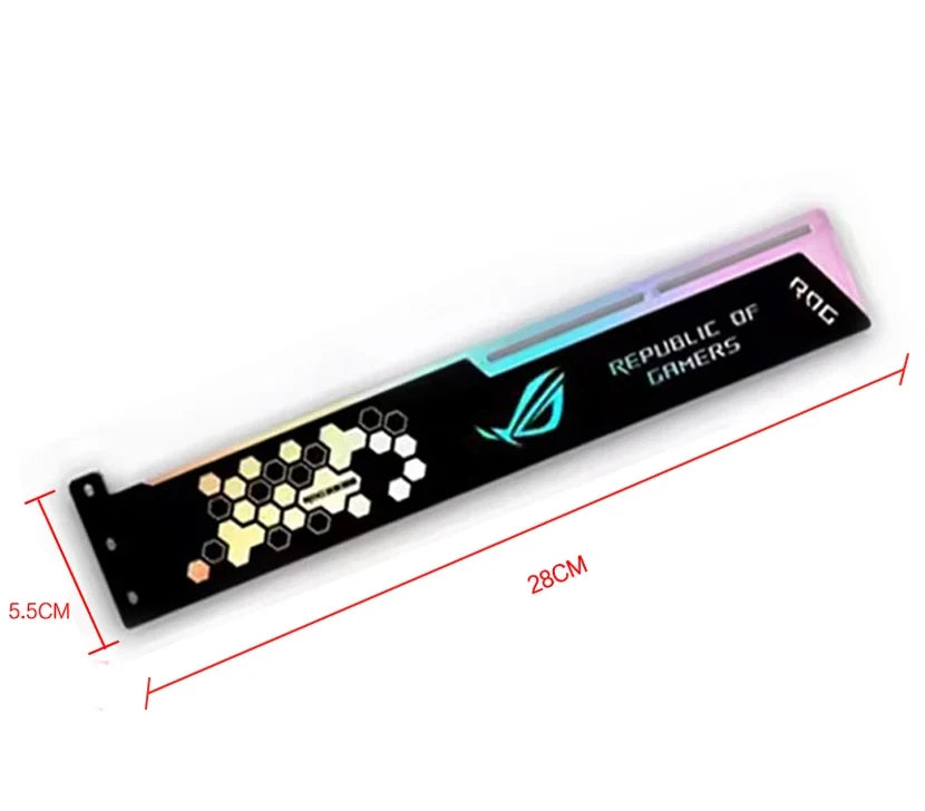 GPU Holder 5V ARGB VGA Support 3090 3080 4090 Graphics Card Bracket M/B AURA SYNC, MOD Gamer Cabinet Decoration