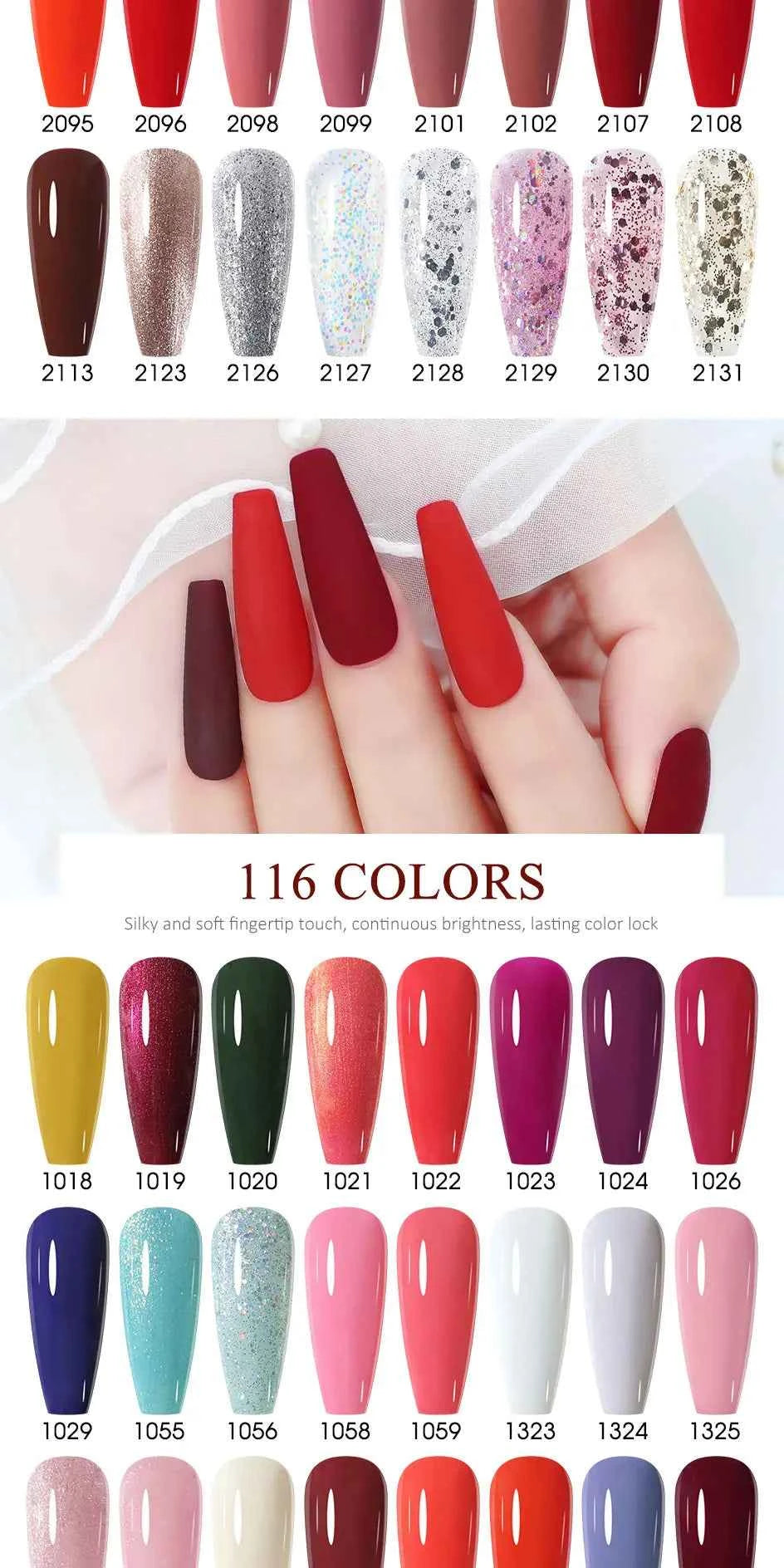 Arte Clavo TPO HEMA FREE Top Quality Discount Price 131 Colors Nail Gel Polish New Formula Nail Gel 15ml Bottle UV Gel Varnish