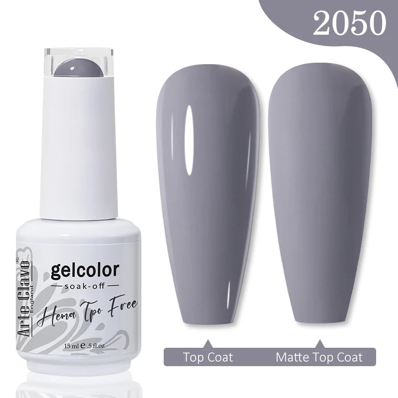 Arte Clavo TPO HEMA FREE Top Quality Discount Price 131 Colors Nail Gel Polish New Formula Nail Gel 15ml Bottle UV Gel Varnish