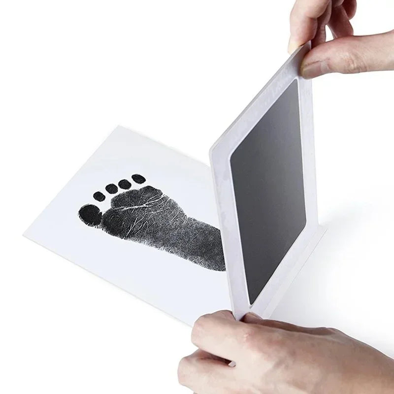 2pc Newborn Baby Handprint Footprint Markers Ink Pads Safe Non-toxic No-Touch Skin Inkless Inkpad Kits Pet Paw Prints Souvenirs