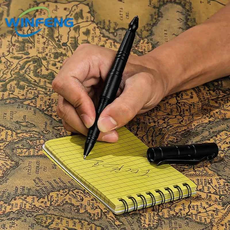 Self Defense Tactical Pen Security Protection EDC Tool Office Student BallPoint Pen Emergency Windows Breaker Survival Equipment
