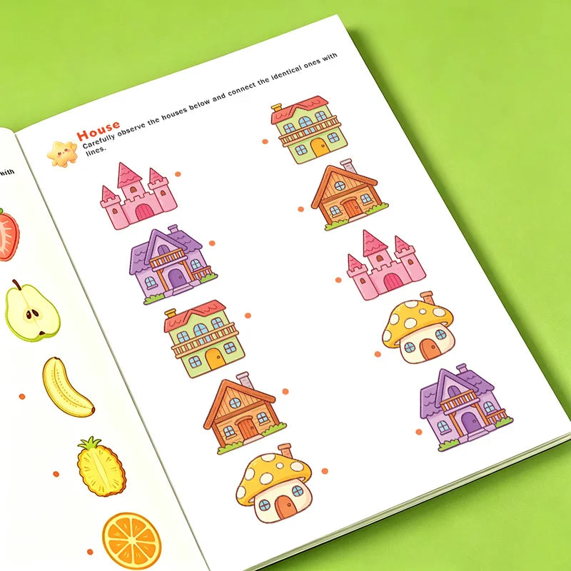Kids Observation Skills Workbook: Find the Exact Same Picture – Fun Matching Games for Ages 3-6