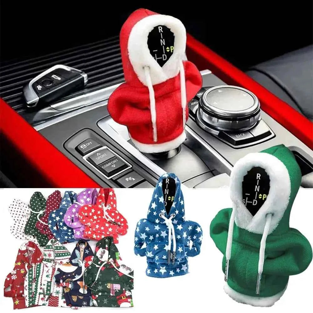 Car Hand Handle Gear Sweatshirt Shark Frog Hoodie Shift Cap Fashion Shift Hoodie Car Shift Knob Cover Car Fashion Accessories
