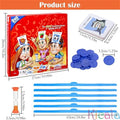 Kids Funny Cards Board Game Toy Family Party Game Guess Who I Am Game Parent-Child Interactive Educational Toy Gift for Boy Girl