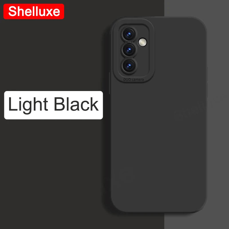 A54 A55 A56 Case Shelluxe Square Liquid Silicone Soft Cases For Samsung Galaxy A56 A55 A54 A52 s A52s A53 Silky Feel Phone Cover