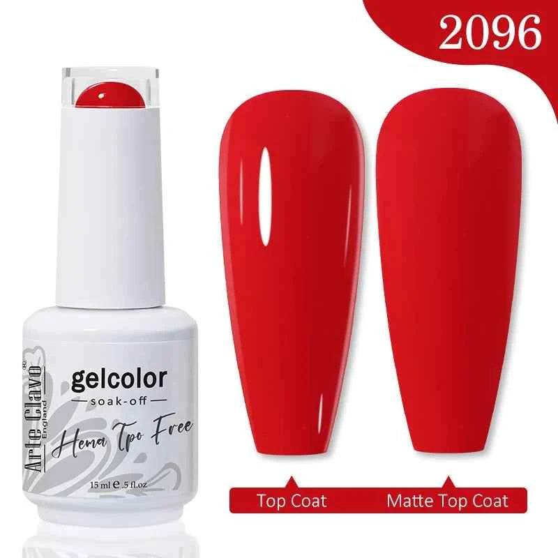 Arte Clavo TPO HEMA FREE Top Quality Discount Price 131 Colors Nail Gel Polish New Formula Nail Gel 15ml Bottle UV Gel Varnish