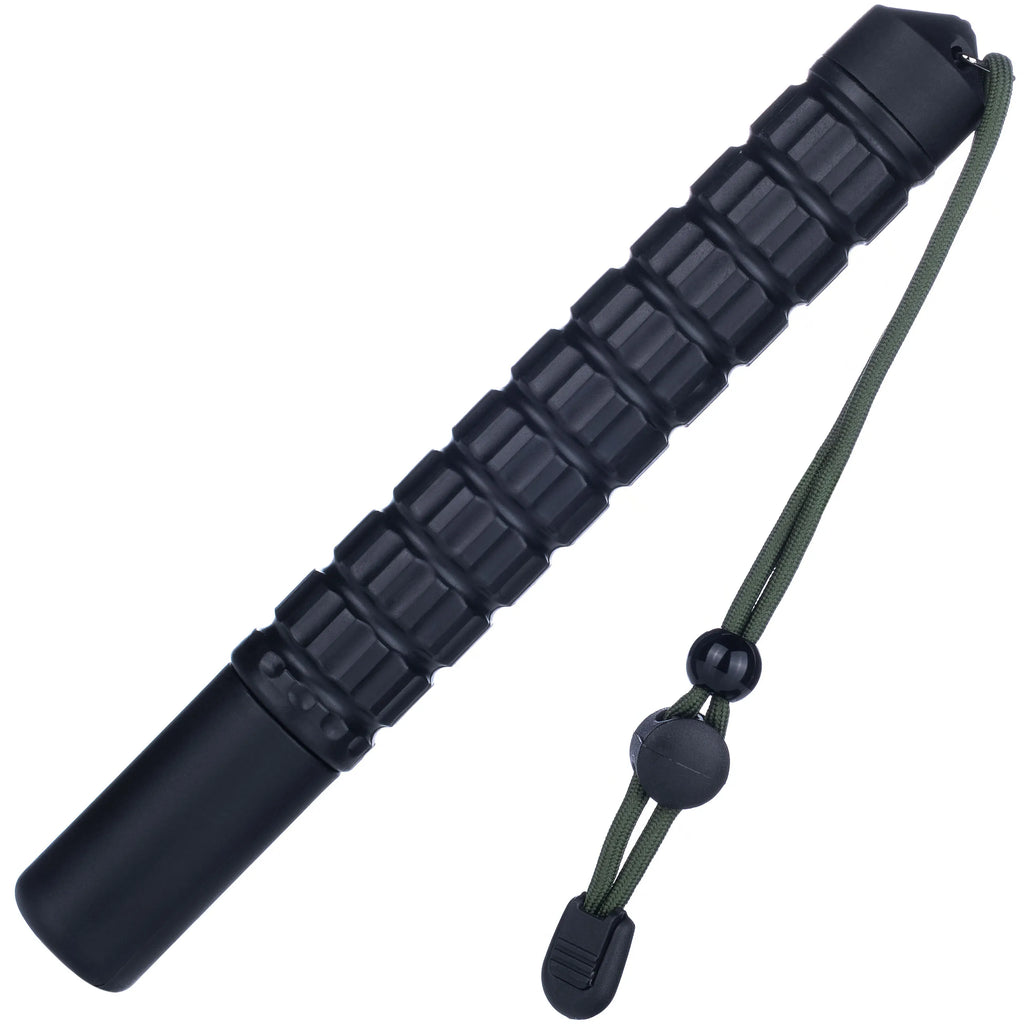 Rosfix 555 mm Telescope with Cover-Protection and Self-Defense | Solid Design | Ergonomic Handle, Black Chrome