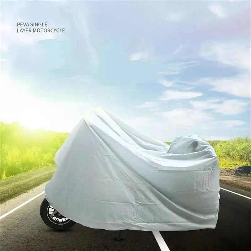 S M L XL Silver Rainproof Car Cover for Bicycle Motorcycle Outdoor Electric Vehicle Sunscreen Protection Accessories
