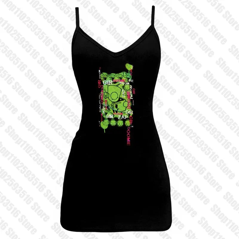 Sexy Top Y2k Tops With Suspenders Gothic Clothes for Women Vintage Clothing Emo Trashy Y2k 2000s Crop Top Woman Women's Cropped