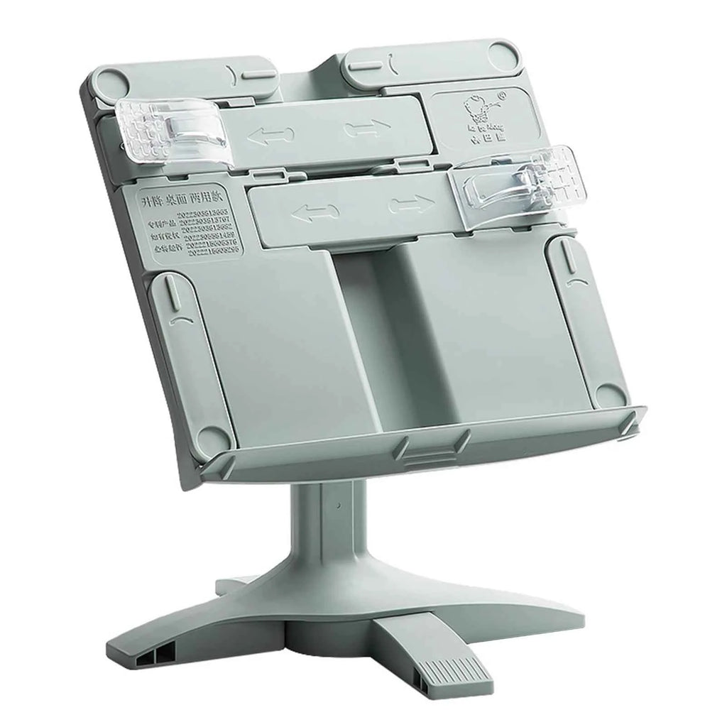 Adjustable Rotatable Reading Bookshelf Portable Book Support Lifting Landing Multifunctional Document Shelf for Home