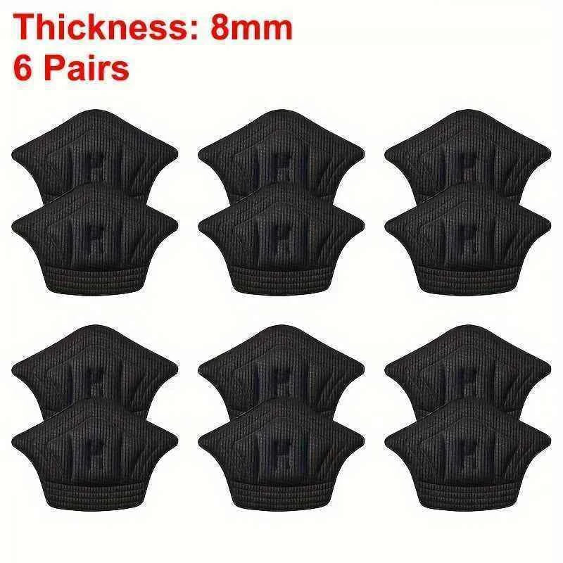 3pairs/6pairs Insoles Patch Heel Pads for Sport Shoes Back Sticker Adjustable Size Antiwear Feet Pad Cushion Insert Insole