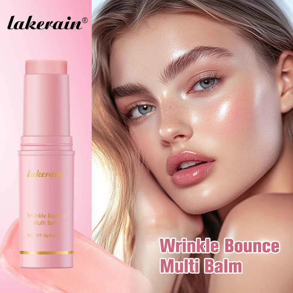 Pink Hydrating Stick Deep Hydrating Facial Skin Multi-functional Long-lasting Brightening Smooth Wrinkle Stick Skin Care Makeup