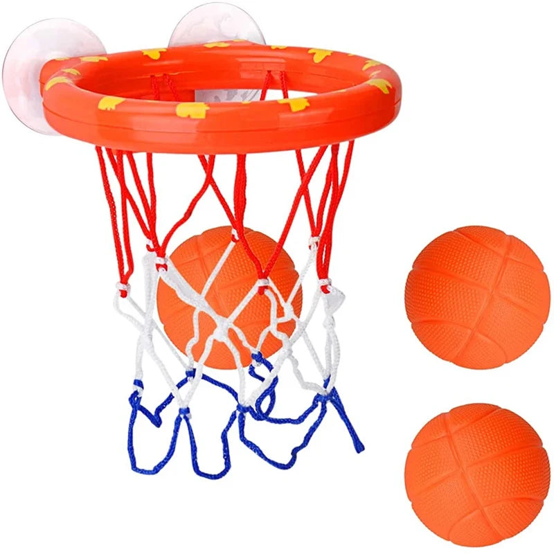 Kids Shooting Play Set 1 Plastic Basket With 3 Mini Plastic Basketballs Funny Practice shooting Toys For Girl Boy Gift
