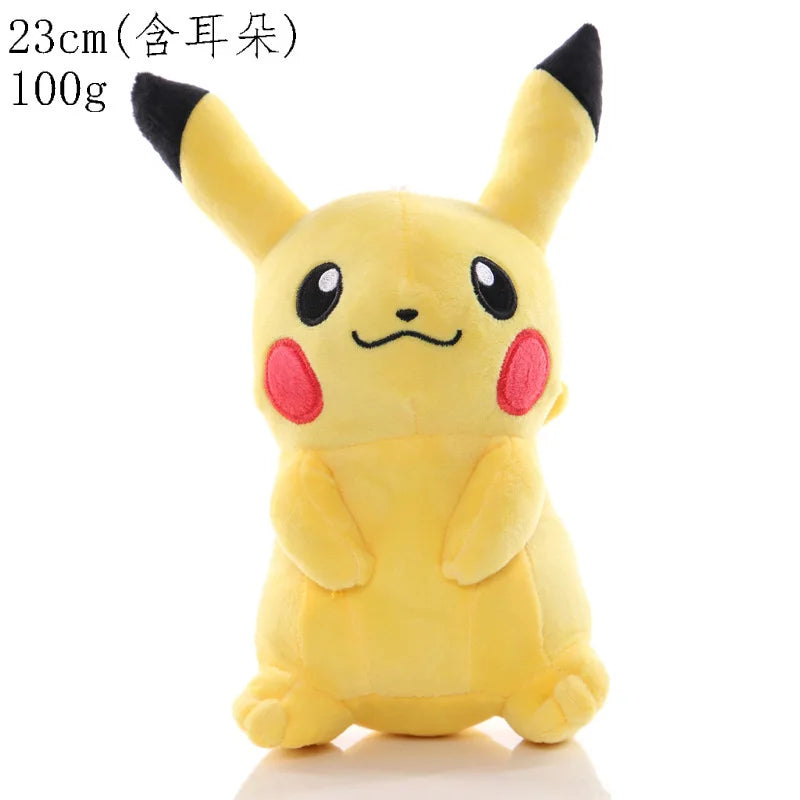 Pikachu Peluche Shiny Charizard XY Stuffed Plush Toy Eevee Garchomp Chikorita Sudowoodo Sprigatito Peluche,Birthday Kids Gifts