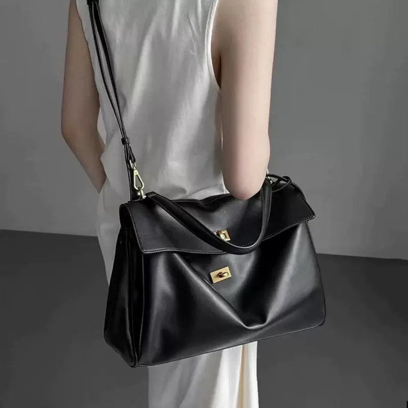 Fashion Large Capaci Platinum Bag Casual Crossbody oulder Bag for Women Faionable Underarm Bag Modern Neutral Sle New Style 2026