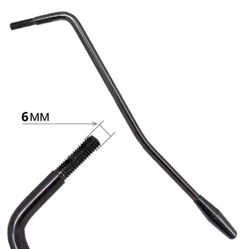 M6 Tremolo Bridge Arm Whammy Bar for Electric Guitar Chrome Black Gold Thread Diameter 6mm Guitar Accessories