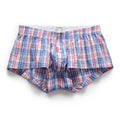 SEOBEAN Men's plaid Trunks Pajama Shorts Casual Tracksuit100% Cotton Comfortable Breathable Sleepwear