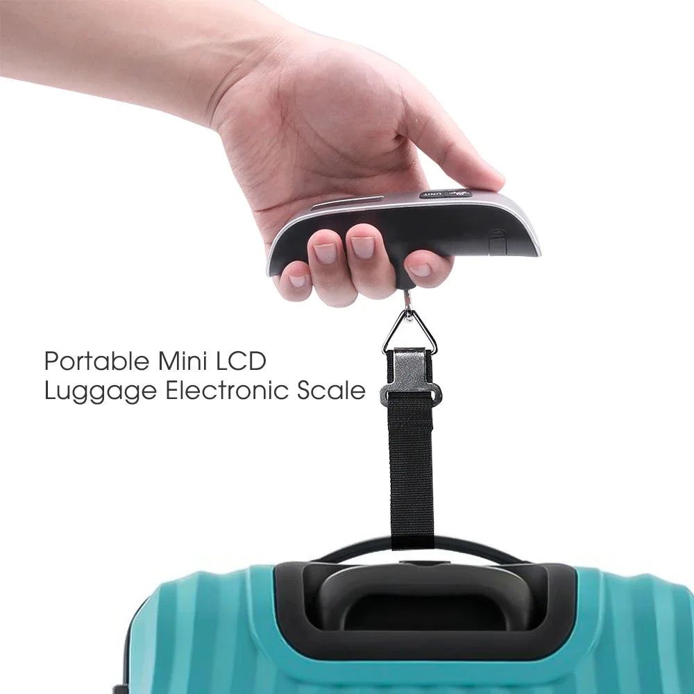 Digital Luggage Scale Portable Handheld High Precision Weighing Scale For Travel Suitcase Weight Check Airline Approved
