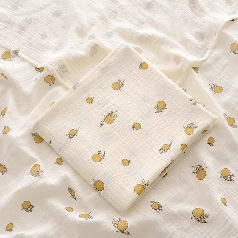 Newborn Baby Cotton Blanket Summer Bedding Babies Stuff  Throw Blanket Muslin Squares Receiving Blanket